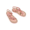 thumbnail image 2 of Haute Edition Women's Bohemian Beaded Elastic Slip on Comfort Sandals, 2 of 2