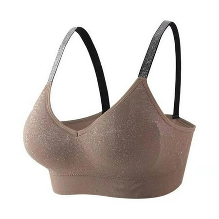 

ANXINDABX Sports Bra Women Fitness Tops Seamless Yoga Bra Women Solid Quick Dry Padded Seamless Gym Crop Top Women Push Up Sport Bra Tops