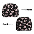 thumbnail image 3 of Headrest Covers for Cars Accessories Interior for Women Men 2Pcs - Pink Hummingbird Head Rest Cover for Car Decorations, Car Headrest Cover for Car Decor Interior, 3 of 8