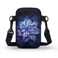 thumbnail image 2 of HELLHERO Dog Pattern Double Zipper Messenger Bag with Women Adjustable Shoulder Strap for Crossbody Sling Bag, 2 of 7