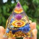 thumbnail image 1 of Pirámide de bola de cristal caliente de comercio exterior transfronterizo 5.6 Grava de cristal Resina epoxi Adornos caseros hechos a mano 9, 1 of 8