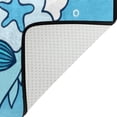 thumbnail image 4 of SKYSONIC Cute Mermaid with Fish Lightweight Carpet Mats Area Soft Rugs Floor Mat Rug Home Decoration for Kids Room Living Room 63 x 48 inches, 4 of 6