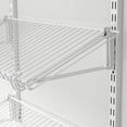 thumbnail image 2 of Rubbermaid FG3H9403WHT Configurations Accessories Lightweight Shoe Shelf, White, 2 of 6