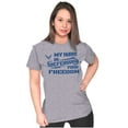 thumbnail image 4 of US Air Force Hubby Defending Freedom Women's T Shirt Ladies Tee Brisco Brands S, 4 of 5