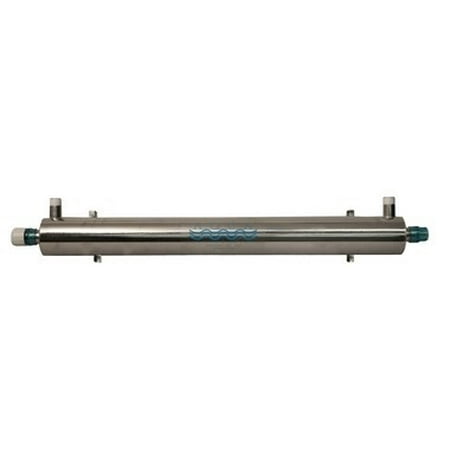 

Aqua Ultraviolet® Stainless Steel Series UV Clarifier/Sterilizer - 2 Inlet/Outlet 40W and 110V with Wiper