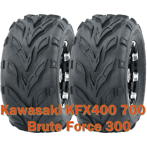 Kawasaki KFX400 700 Brute Force 300 ATV front tires set 22x7-10 22x7x10