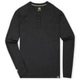 thumbnail image 4 of MERIWOOL Men's Base Layer Long Sleeve Henley - Lightweight Merino Wool Thermal, 4 of 7