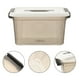 thumbnail image 4 of Bin de almacenamiento para el hogar Bin de almacenamiento apilable Bin Sundies Bin de almacenamiento Bin Caja de encierro con tapa, 4 of 5
