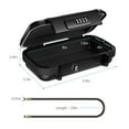 thumbnail image 3 of Safe Lock Box Portable Safe Case 4-Digit Combination Lock With Rope Outdoor Camp Hiking Sports Gym Security Storage Key Box ,Easy to Use, 3 of 7