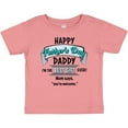 thumbnail image 3 of Inktastic Happy Father's Day Best Ever Boys or Girls Baby T-Shirt, 3 of 5