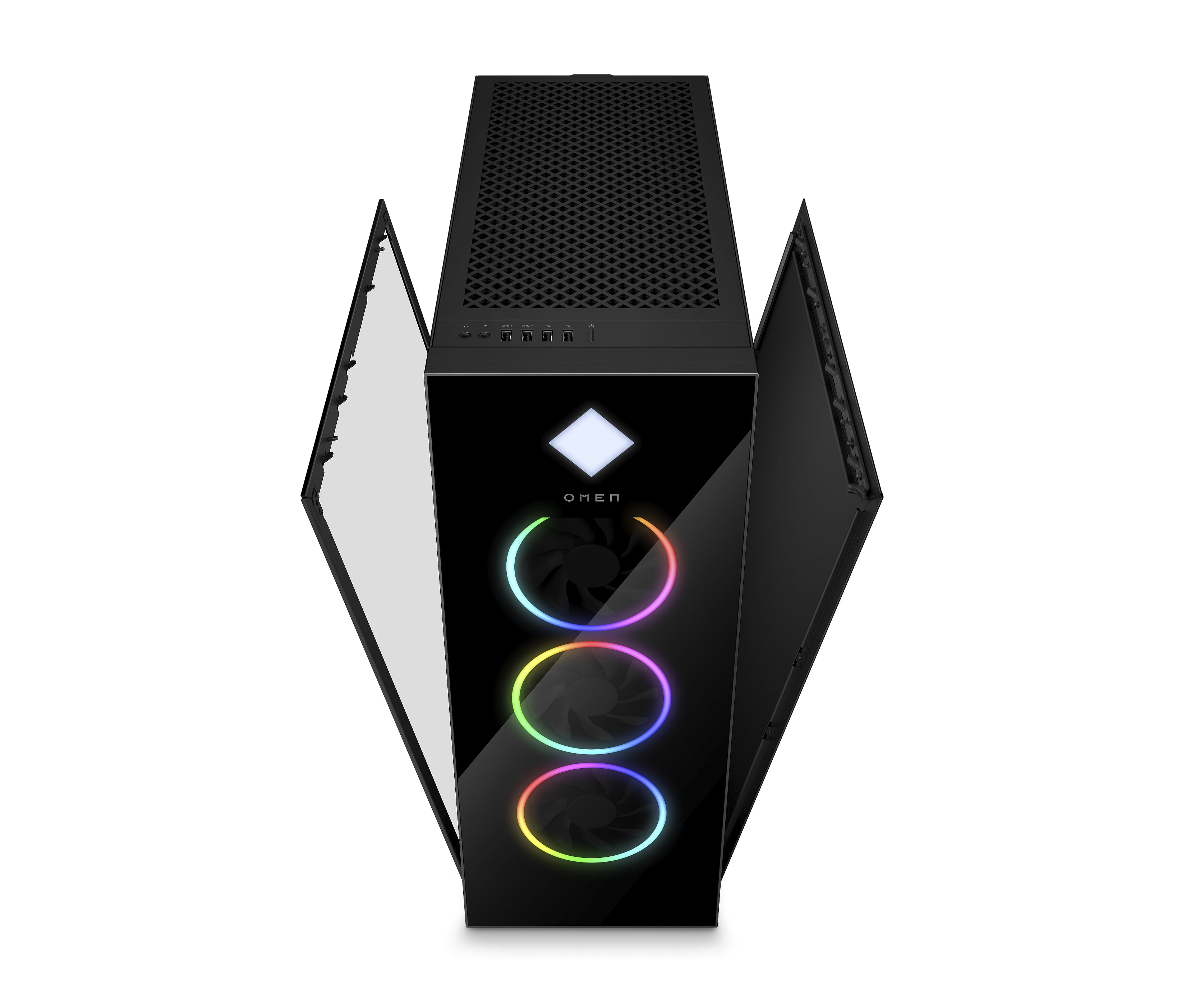 i7-13700KF Gaming Desktop - Core RAM Intel 32GB RTX Pro 1TB NVIDIA RTX Intel Windows - GeForce GHz GeForce Ti 3.4 NVIDIA SSD 45L 11 OMEN i7-13700KF Core Ti 4070 HP 4070