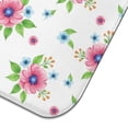 thumbnail image 5 of Pioneer Flower Floral Print Pattern Kitchen Dish Drying Mat 1 Pack, Ultra Absorbent Microfiber Drainer Mat, 16"x18", 5 of 6