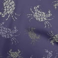 thumbnail image 1 of oneOone Polyester Spandex Navy Blue Fabric Sea Craft Projects Decor Fabric Printed By The Yard 56 Inch Wide, 1 of 4