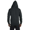 thumbnail image 2 of econscious EC5680 Men's Organic/Recycled Heathered Full-Zip Hooded Sweatshirt, 2 of 3