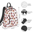 thumbnail image 2 of Fuzoiu Cute Cat And Christmas Gift Print Lightweight Daypack,Weekender Bag for Men and Women, Travel Backpack with Padded Straps for School, Travel & Work, 2 of 7