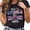 Black, variant on Womens Tops Summer Versatile Plus Size Floral Graphic Tee Comfort Relaxed Fit Statement Print For Casual Outings Blouse Tunic S-3XL