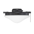 thumbnail image 2 of Savoy House 2-Light Fan Light Kit in Flat Black, 2 of 9