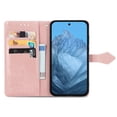 thumbnail image 3 of Wallet Case for Google Pixel 9 Pro XL,[RFID Blocking] 3 Card Holder & Cash Slot Stand with Credit Card Slot PU Leather Magnetic Clasp Protective Flip Kickstand with Wrist Strap Cover, Rosegold, 3 of 7