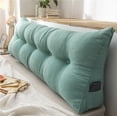 thumbnail image 1 of Cojín de cabecera, almohada, bolsa suave, triángulo, sofá, respaldo grande, almohada protectora de cintura, cojín de respaldo para cama tatami de dormitorio, 1 of 6