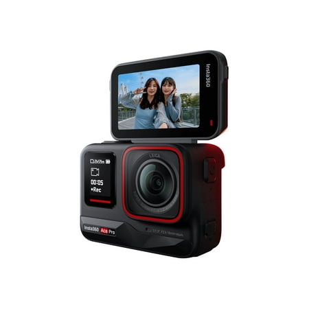 Insta360 - Ace Pro AI-Powered Waterproof Action Camera - Black