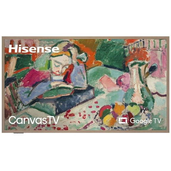 Restored Hisense 65 inch Class S7 4K QLED Smart CanvasTV Google TV (Refurbished)