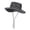 Dark Gray, variant on ZQUUVOU Wide Brim Sun Hat Rotection Waterproof Packable Cotton Bucket Hat For Men Women Fishing Hiking Beach Garden Navy
