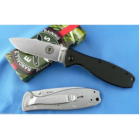 Blue Ridge Knives Zancudo Black/Stonewash Framelock