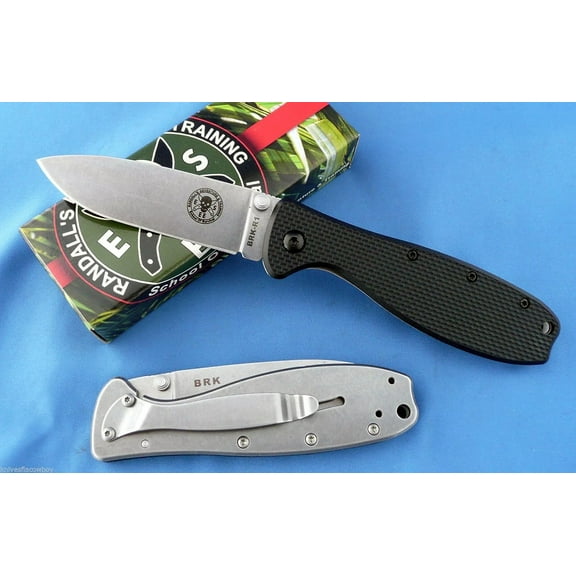 Blue Ridge Knives Zancudo Black/Stonewash Framelock
