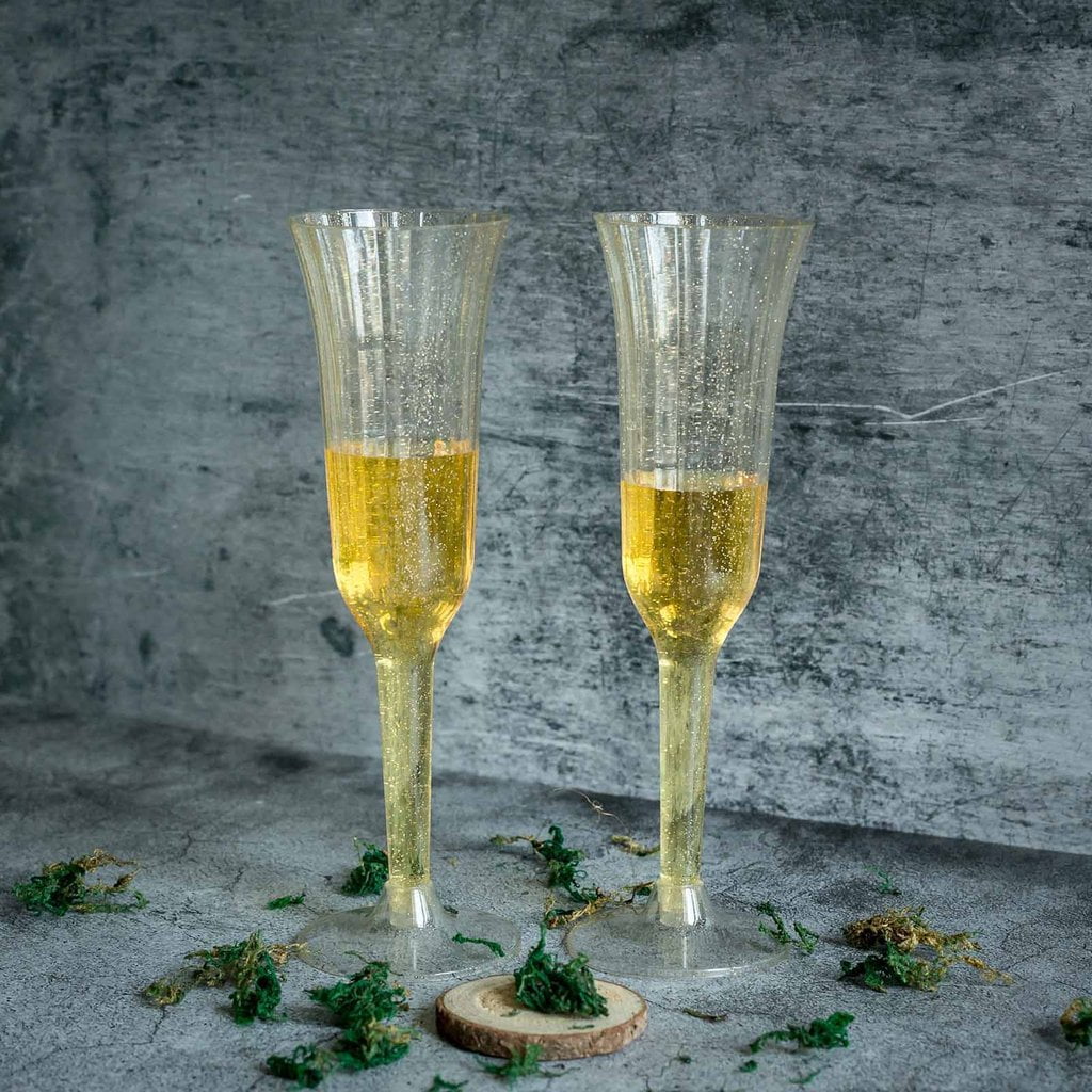 plastic glasses for wedding reception