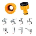 thumbnail image 5 of Mixer Tap Hose Connector, Easily Mix Hot & Cold Water, Hose End Quick Connector, 2 In1 Threaded Tap Connector, Y Splitter Connector, Outdoor Tap Hose, 5 of 5