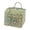 C, variant on 13"x10.2"x10.6" Floral Storage Basket Boho Fabric Quilted Floral Foldable Baskets with Handles Nursery Laundry Basket Organizer Bin for Car Home Picnic