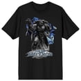 thumbnail image 6 of Warhammer 40000 Utramarines For the Emperor on black Adult Crew Neck Short Sleeve T-shirt - Medium, 6 of 7
