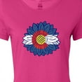 thumbnail image 4 of Inktastic Colorado Flag Sunflower Women's T-Shirt, 4 of 5