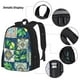thumbnail image 3 of Easygdp Lemon and Leaves Mochila para Niños y Niñas con Set de Caja de Almuerzo y Estuche para Lápices 3 en 1, Mochila Escolar Estampada para Adolescentes, 3 of 7
