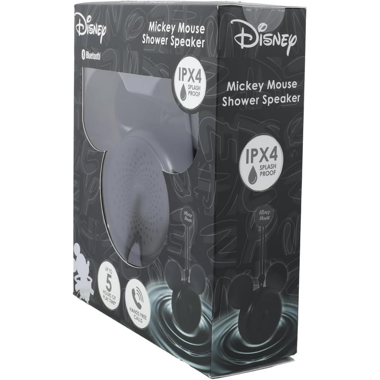 Disney Mickey Mouse Bluetooth Portable Speaker, IPX4 Water