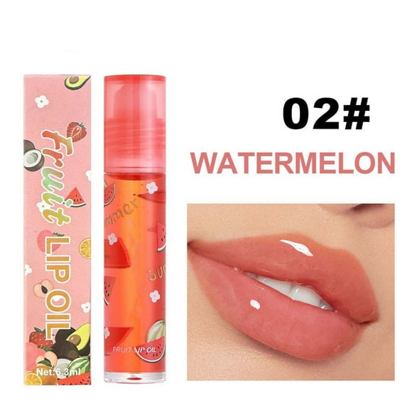 xaoyunyn Lip Protection Oil for Long lasting Moisturization and Shine,Portable and Easy to Use,Suit for Dry Weather,Enhances Lip Color,Lipstick