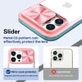 thumbnail image 4 of for iPhone 15 Pro Case with Camera Cover, for iPhone 15 Pro Case Crystal Clear & Not-Yellowing Slim Shockproof Protective Phone Case for iPhone 15 Pro, Pink, 4 of 6