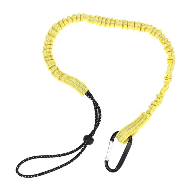 Tool Lanyard, Rope Strong Practicability Yellow High Factor Multipurpose Nylon With Buckle For Maintain For Repair