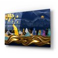 thumbnail image 2 of Epic Art 'Golden Peacock' by Epic Portfolio, Acrylic Glass Wall Art, 24"x16", 2 of 8