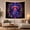 Flowing Tentacles, variant on Cosmic Hand Holding a Colorful Planet in Galaxy, Dreamy Psychedelic Style for Space Lovers, Galaxy Wall Art, Graduation Gift, Tapestry Wall Hanging for Bedroom and Dorm