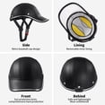 thumbnail image 4 of Cascos de bicicleta para adultos con visera - Casco de bicicleta para scooter urbano para hombres y mujeres., 4 of 5