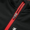 thumbnail image 3 of Veste de Cyclisme d'Hiver pour Hommes Coupe-Vent Thermique en Polaire pour Vélo de Montagne Course Ski Randonnée, 3 of 7