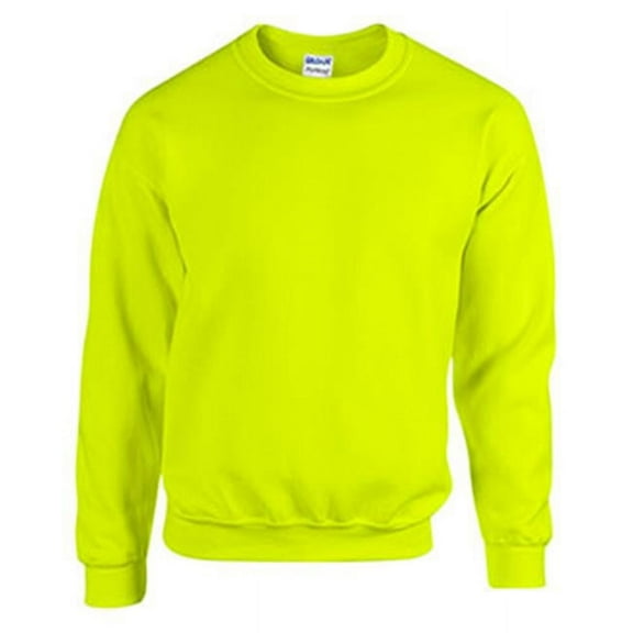 Gildan G18000 Heavy Blend Adult Crewneck Sweatshirt - Safety Green- 5X