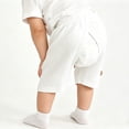 thumbnail image 4 of Loopsun Kids Boys Girls Summer Soft Breathable Elastic Waist Casual Split Crotch Shorts, 4 of 4