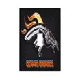 thumbnail image 1 of Panel de interruptores de pared con marco romano de cuero simple Broncos Switching Lights, interruptor de luz simple, doble o con tirador, 1 of 8