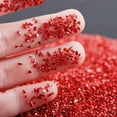 thumbnail image 2 of Arte de uñas Soidarity Rojo brillante Cristal de vidrio triturado Fabricación de joyas, 2 of 6