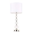 thumbnail image 4 of Elegant Decor TL3027PN Erte 1 Light Polished Nickel Table Lamp, 4 of 4