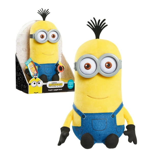 Just Play Illumination S Minions The Rise Of Gru Laugh Giggle Kevin Plush Kids Toys For Ages 3 Up Walmart Com