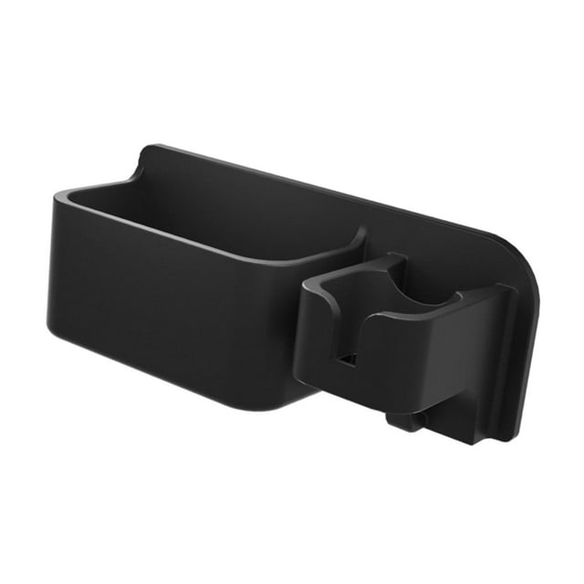 Soporte para secador de pelo Fernando organizador de baño negro