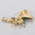 thumbnail image 5 of 1 broche de Navidad para mujer, broche de ángel brillante, bonito accesorio de Navidad para mujer JAMW Sencillez, 5 of 5